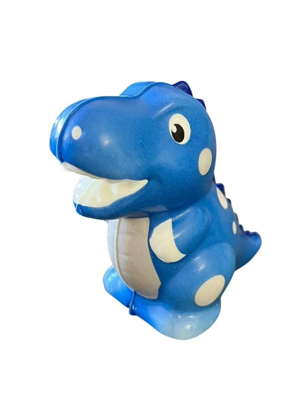 Blue White Dinosaur Stegosaurus Squishy Toy Trending Best Seller Stress Relief